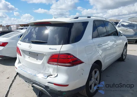 2016 Mercedes-Benz Gle 350 4Matic z USA, uszkodzony, nr VIN 4JGDA5HB2GA802468